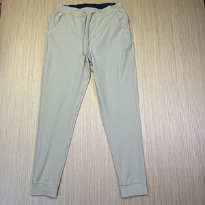NWOT Birddogs Broomstick Joggers Mens Size Large Light Khaki Casual Gym
